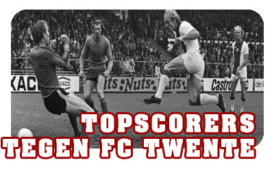 Topscorers tegen FC Twente